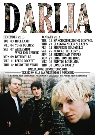 Darlia Tour Dates