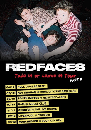 redfaces tour
