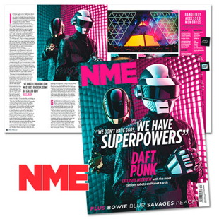 daft punk nme feature