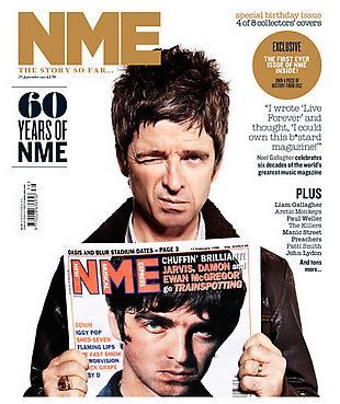 Noel Gallagher NME 60