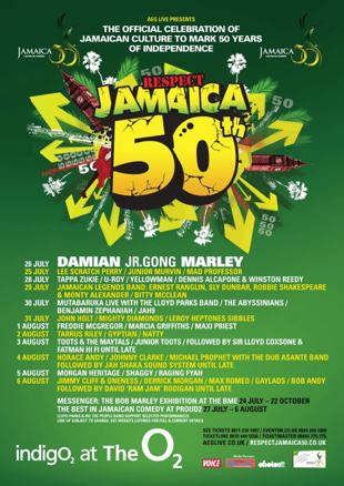 Respect Jamaica 50